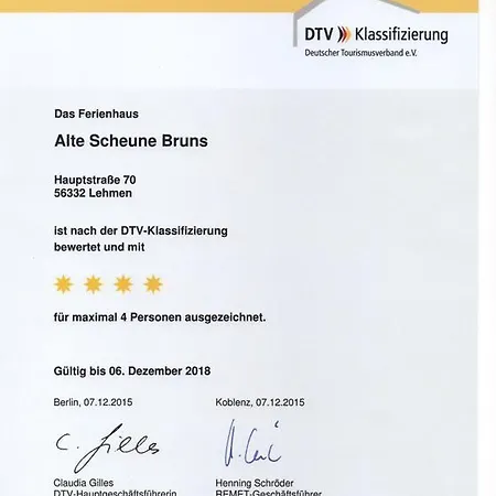 Alte Scheune Bruns * Lehmen