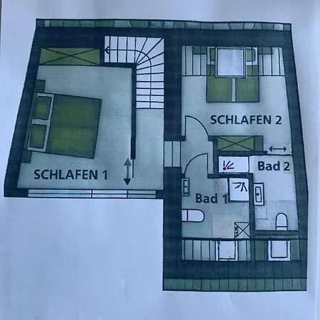 Alte Scheune Bruns Daire Lehmen